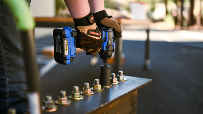 impact driver - the kobalt xtr easily reached 300 foot-pounds of fastening force.