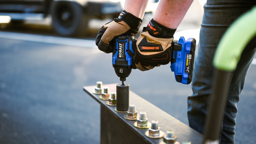 kobalt xtr max 24v - the xtr had no problem loosening the nuts off of our heavy-duty...