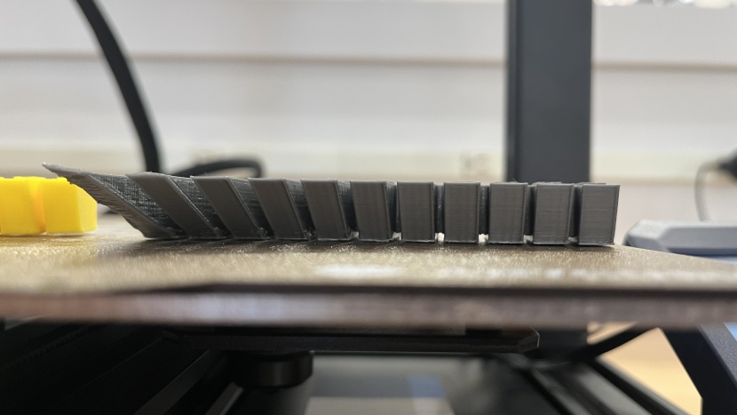 anycubic vyper - only the steepest angles showed signs of the vyper&#039;s print...
