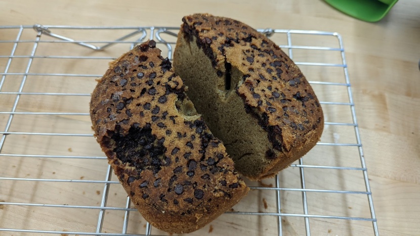 elite gourmet maxi-matic programmable - the maxi-matic's mini chocolate chip distribution was not very even.