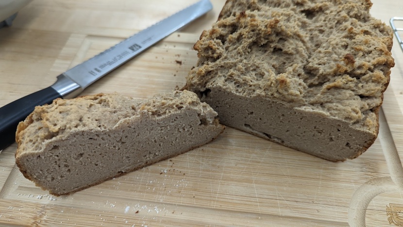 breville the custom loaf - we don't like how dense and rubbery this gluten free bread is.