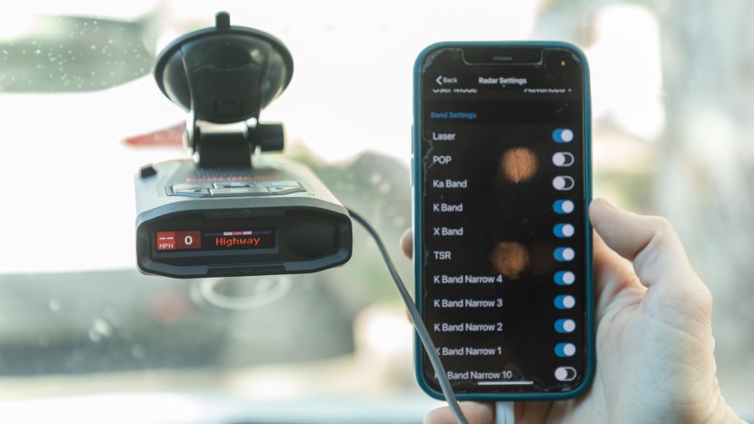 radar detector - the escort app is full of helpful features.