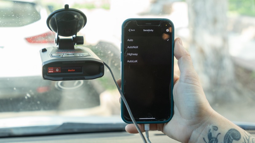 escort redline 360c - various modes change the sensitivity of the redline 360c.