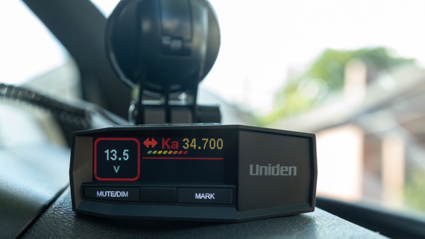 radar detector - the uniden r8 can pick up and portray up to five different bands...