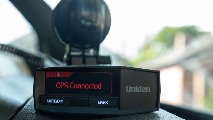 uniden r8 - built-in gps allows for location lockouts.
