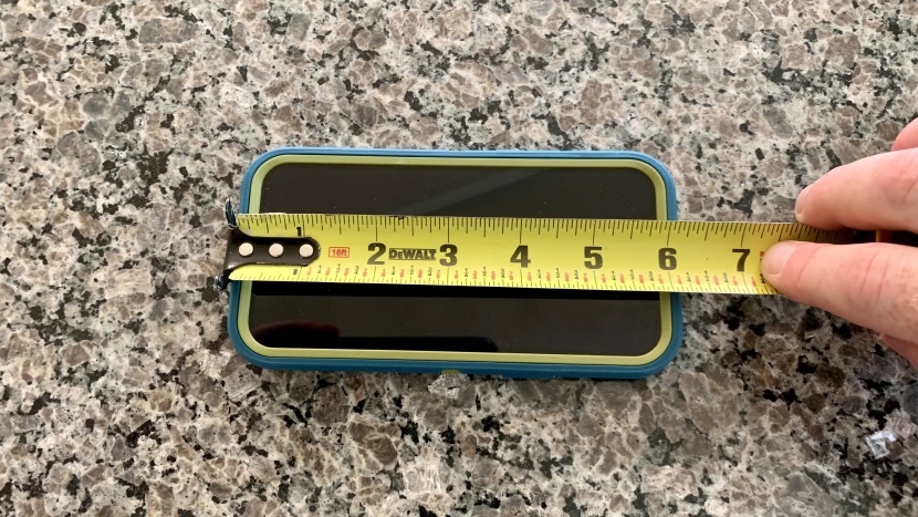 iphone 12 case - the otterbox defender is a bit bulkier than the low-profile models...