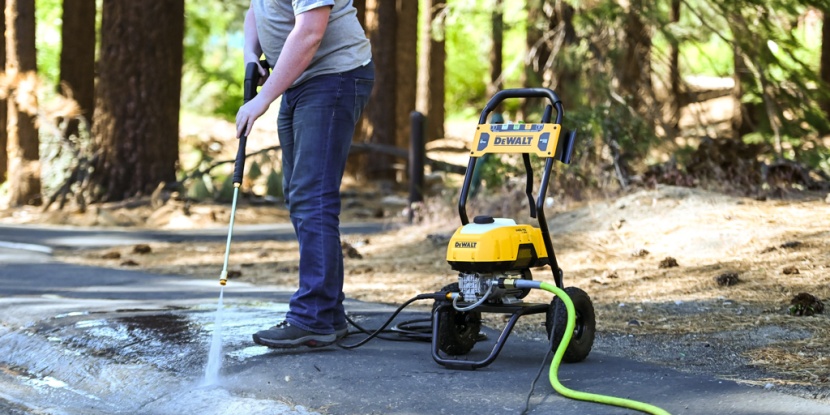 dewalt dwpw2400 - this machine is fairly loud, measuring 84.5 decibels within the...