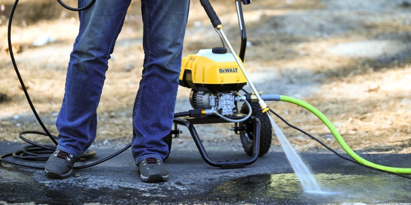 dewalt dwpw2400 - the pressure peer square inch (psi) of this machine was enough to...