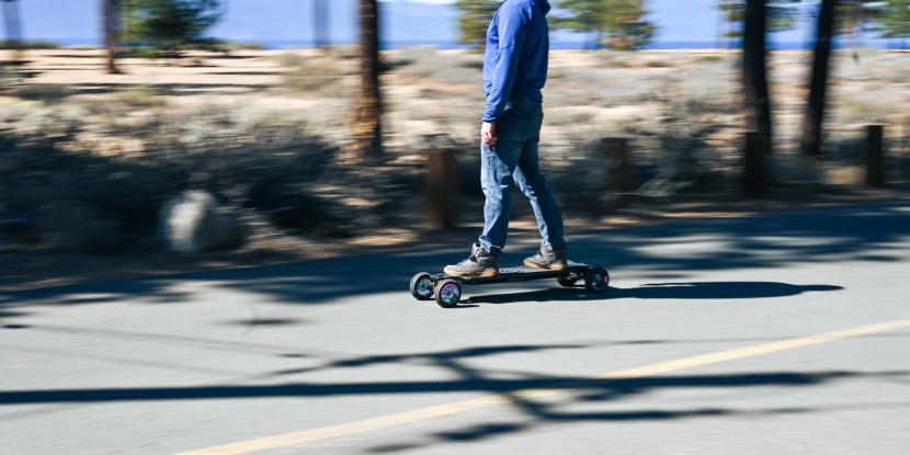 ownboard carbon zeus pro - we rode the zeus for over 30 miles while testing range- up to three...