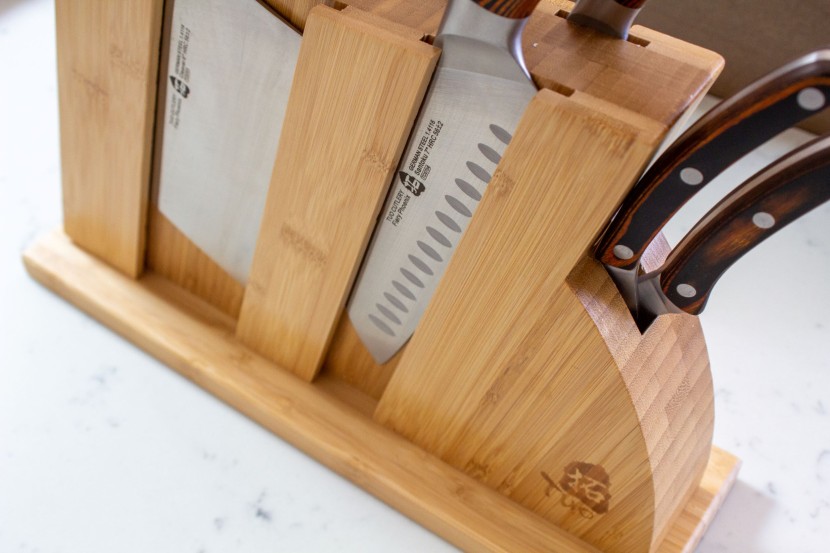 tuo 8 piece - a big knife set like this needs the kitchen space to match.