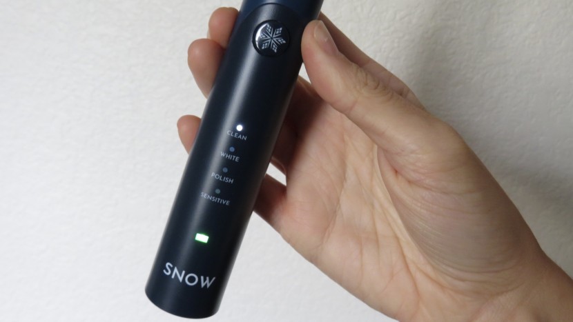 snow led - the snow led electric toothbrush has four settings: clean, white...