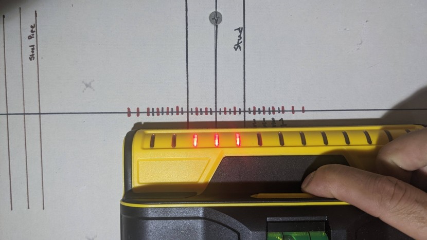 stud finder - the t13 had impressive accuracy given it&#039;s simple design. three...