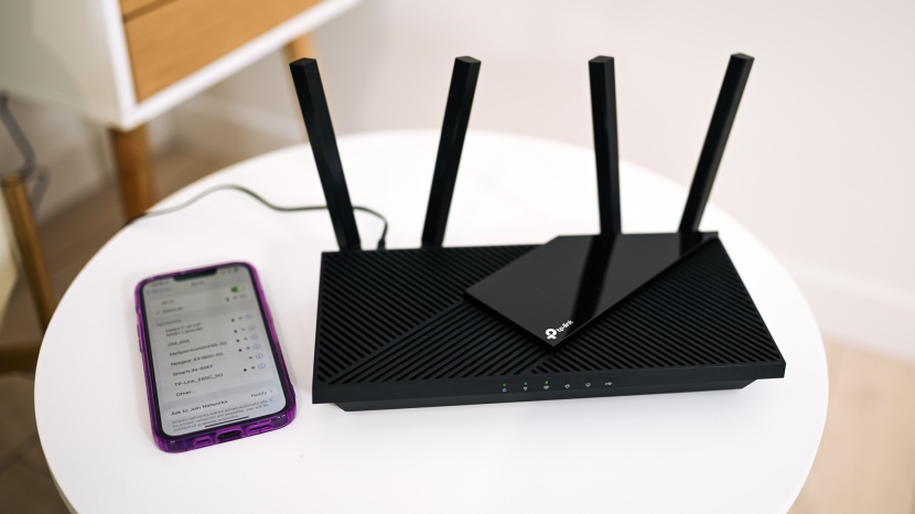 tp-link archer ax55 (ax3000) - getting the tp-link archer ax55 set up with the mobile app is easy.