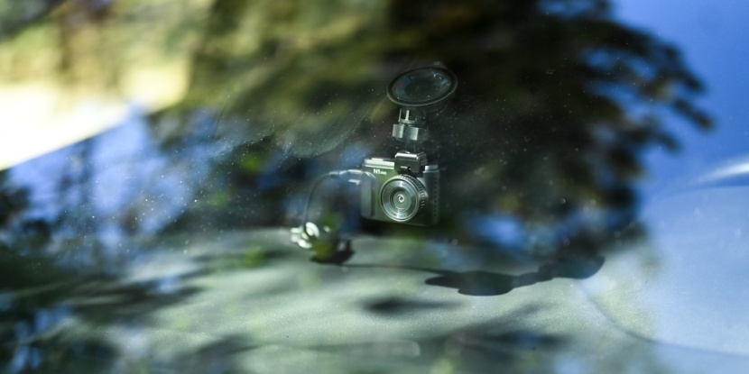 vantrue n1 pro - the vantrue n1 pro has a clean, sleek look that resembles a...