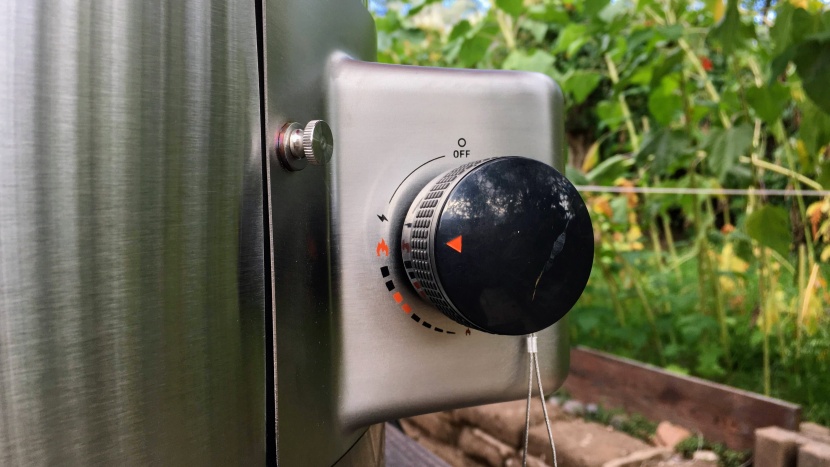 solo stove pi - the control dial on the solo stove pi is intuitively marked with...