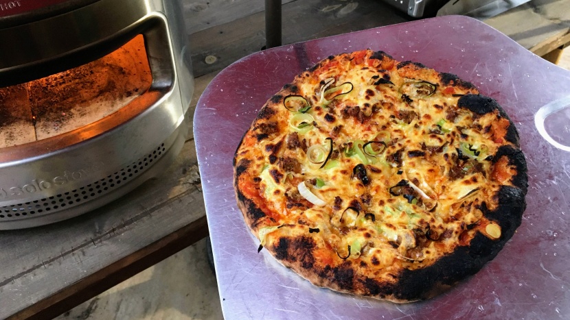 the result was an unevenly cooked - or sometimes burnt - crust if we...