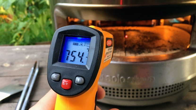 the pizza stone of the solo stove pi is one of the hottest we have...