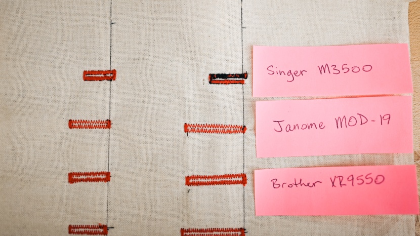 singer m3500 - buttonholes were a nightmare for our testers.