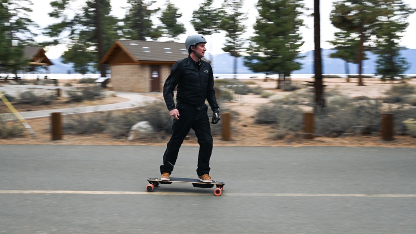 exway flex - the braking on the flex eventually works, but the distance it takes...