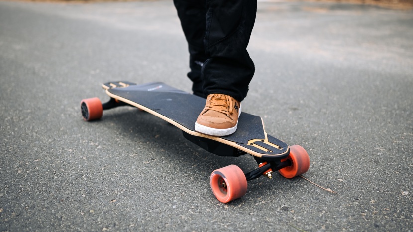 exway flex - we found the flex to offer excellent deck comfort, with padded grip...