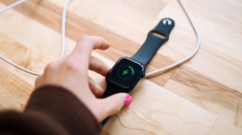 apple watch series 8 - the charging setup for this wearable is straightforward - simply...