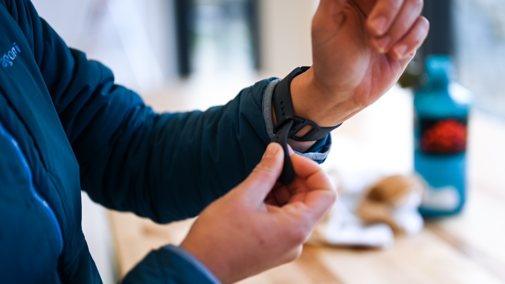 samsung galaxy watch 5 - the galaxy watch is adjustable for all wrist sizes.