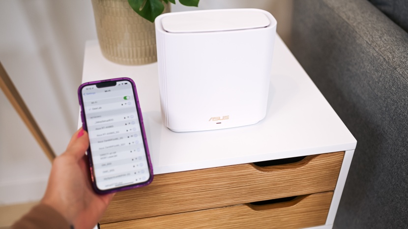the zenwifi is incredibly easy to set up, with a simple three-step...