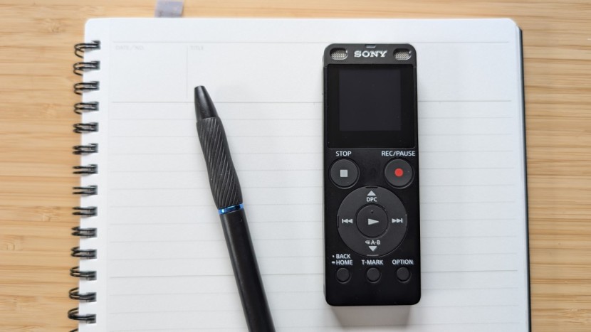 digital voice recorder - the sony icdux570 is our go-to digital voice recorder for most...