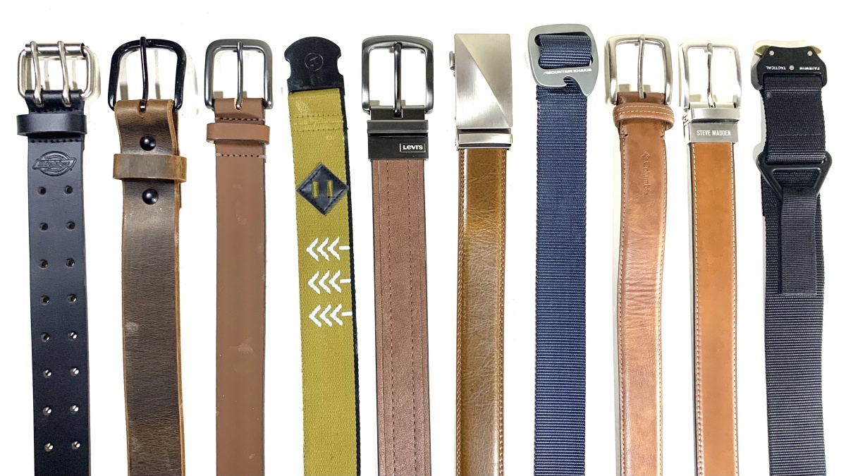 Best Belt Review (We tested models of all different types for our all-encompassing belt review.)