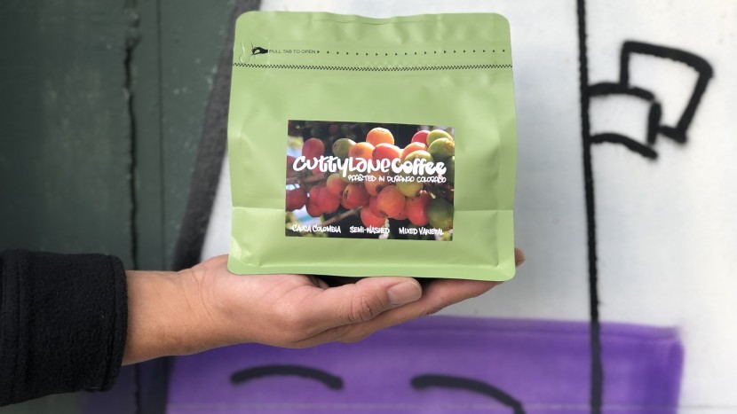 pour over coffee maker - we used the same colombian coffee from cuttylane coffee roasters for...