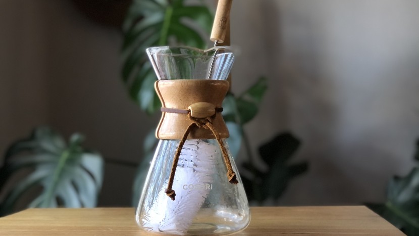 pour over coffee maker - the hourglass-shaped drippers require more effort and the help of a...