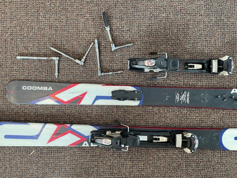 tool set - removing ski bindings was a great way to test the quality of various...