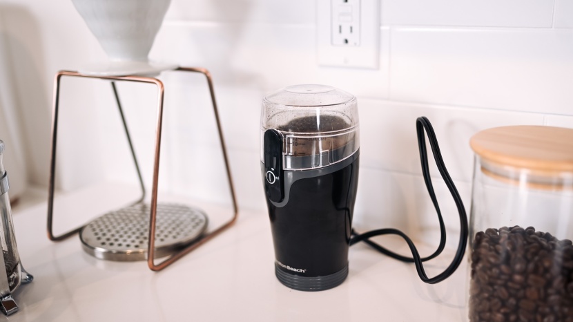 coffee grinder - while blade grinders lack grind adjustment, they are inexpensive...