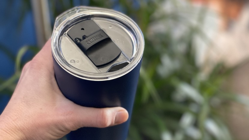 tumbler - the camelbak horizon has one of very few lids we tested in which the...