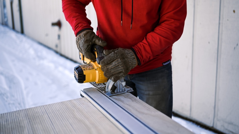 circular saws are good for making long rip cuts through lumber or...