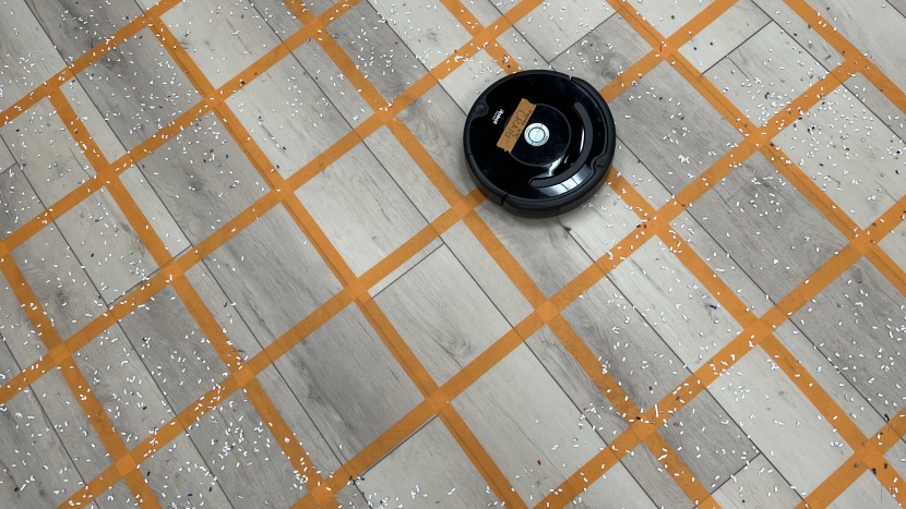 irobot roomba 675 - the 675 does a great job of cleaning rice off of hard surfaces.