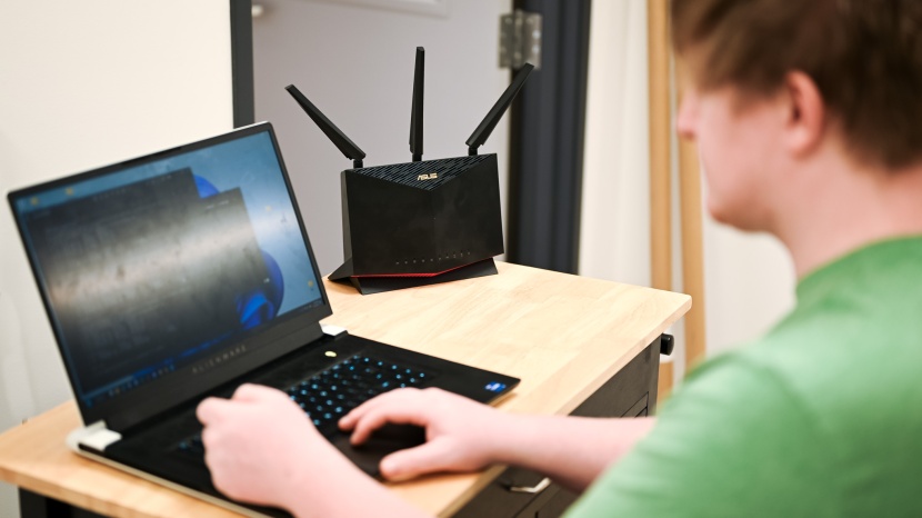 wifi router - we found the setup process to be simple with most asus routers.