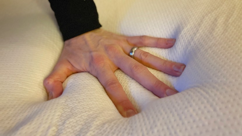 mattress topper - the tempur-adapt squishes easily and deeply, adding lots of comfort...