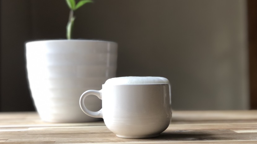 milk frother - dry foam is on the opposite side of the spectrum from microfoam...