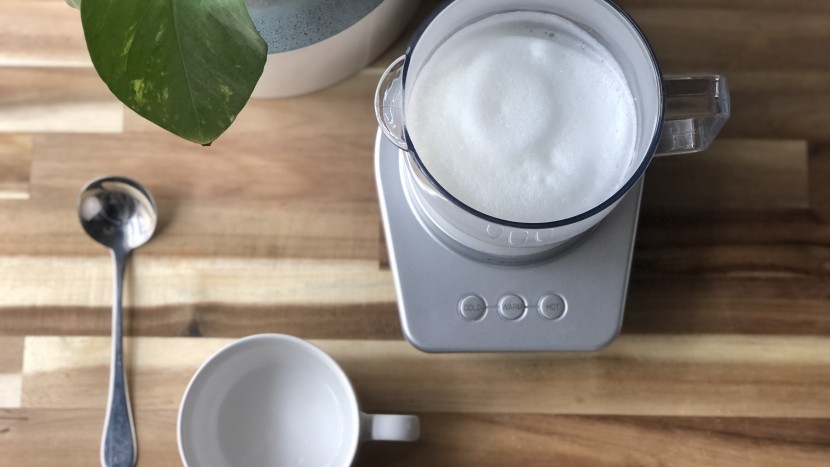 milk frother - the capresso froth max produces beautifully textured foam.