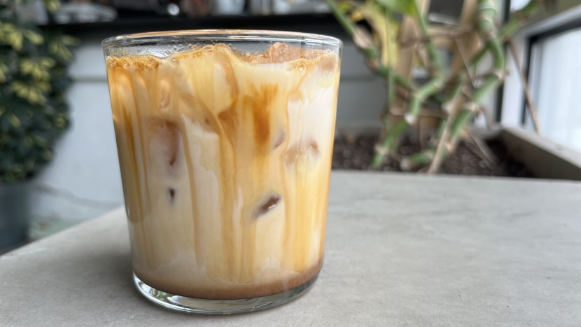 dalgonas are made by whipping instant coffee with hot water to...