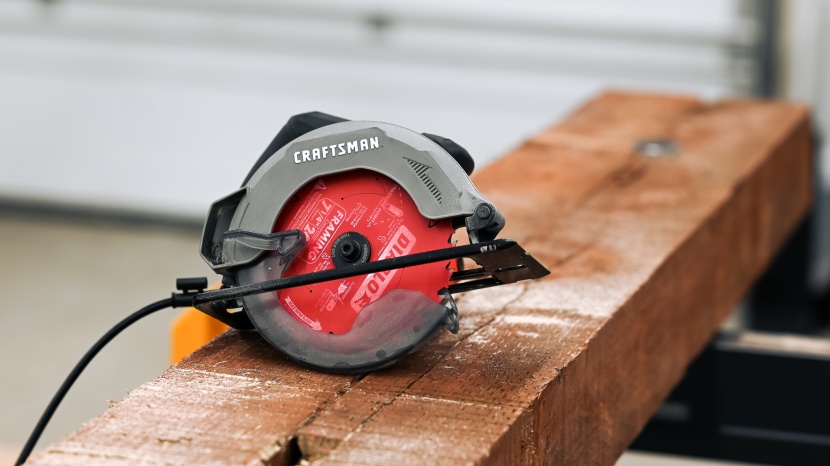 circular saw - brushed motor saws will save you quite a bit of money at checkout...
