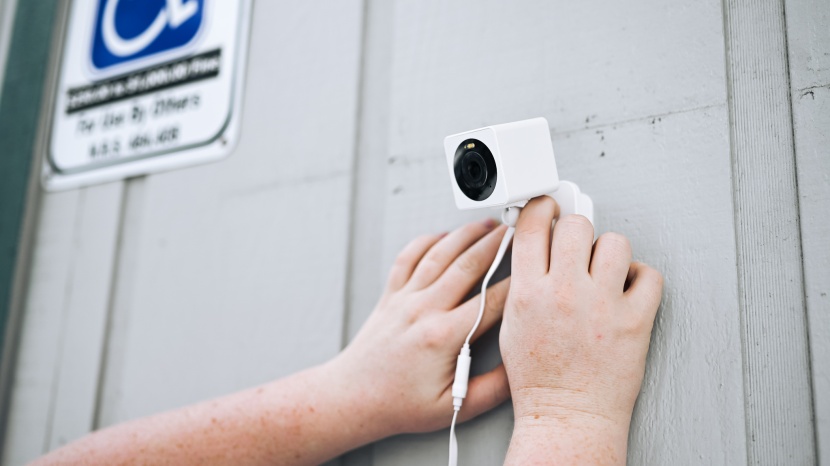 wyze cam og - the og is a wired camera but is still easy to place in almost any...