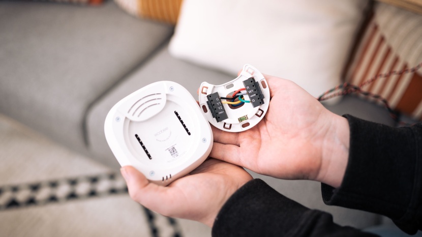 ecobee smart thermostat enhanced - the installation of the ecobee is a breeze due to its...