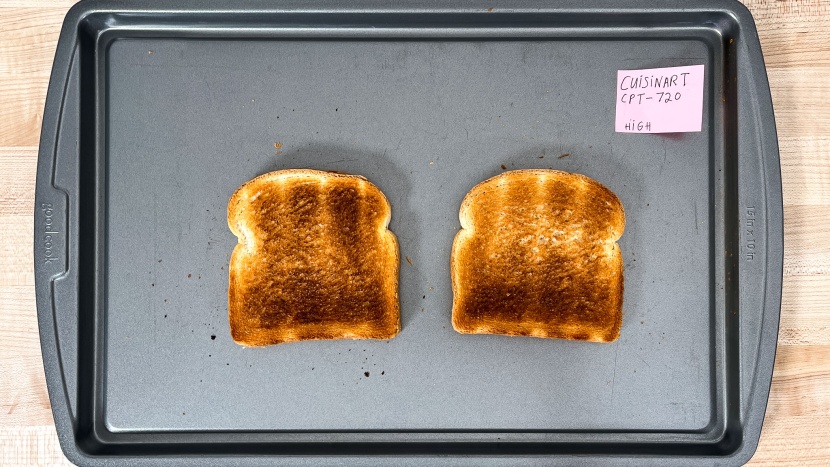 the high heat produced golden brown results on the top and a burnt...