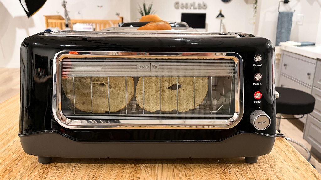 Dash Clear View Toaster - Black