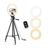 sensyne 10" ring light with 50" extendable tripod