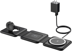 Poweroni Fast Charge USB Charging Station for Multiple Devices - Silve