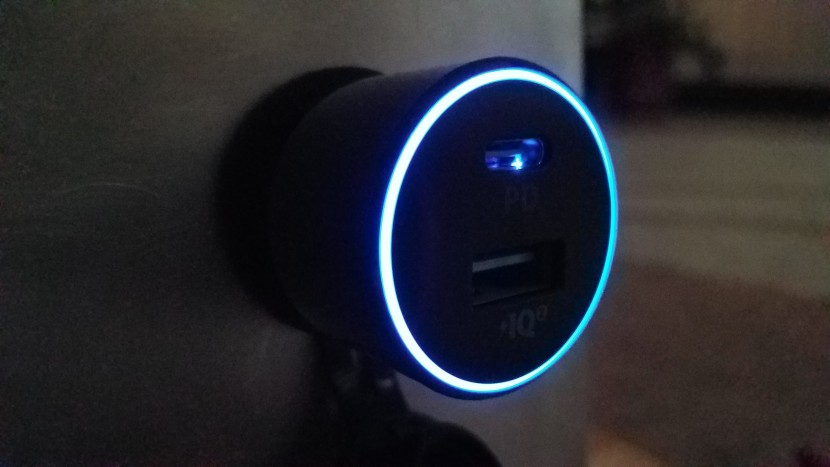 the attractive illuminated ring on the anker makes it impossible to...