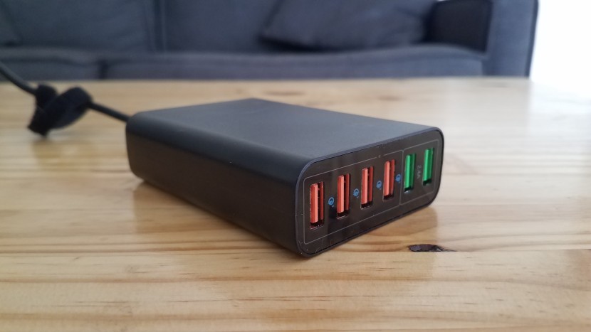 car charger - the ai aikenuo multiport qc 3.0 is attractive even for it&#039;s larger...